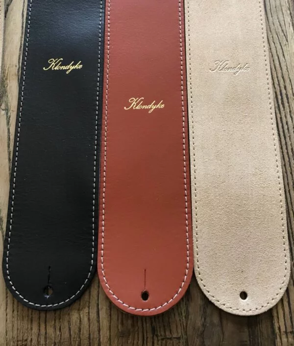 Klondyke 3" Deluxe Leather Strap