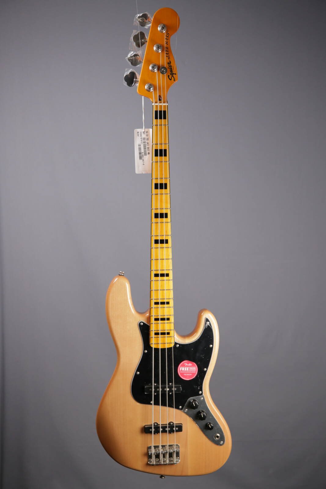 Squier Classic Vibe 70s Jazz Bass Natural The Guitar Gallery Auckland