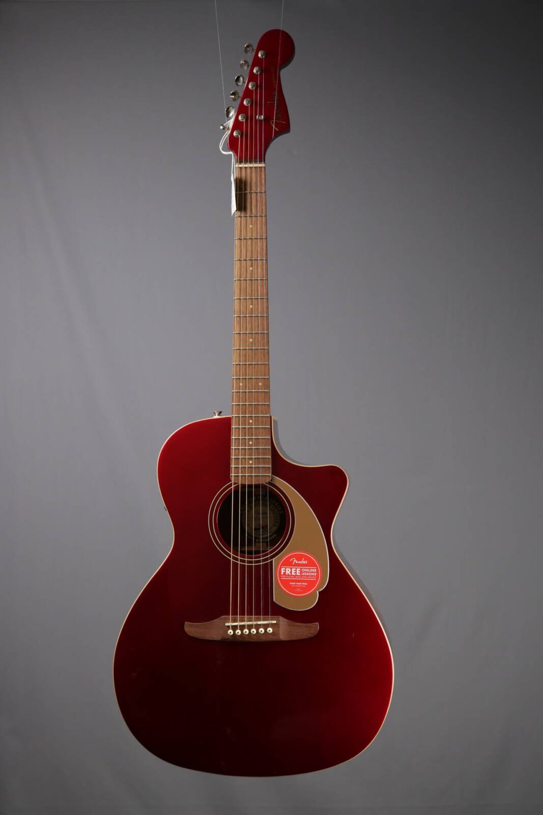 Fender Newporter Player - Candy Apple Red - The Guitar Gallery 