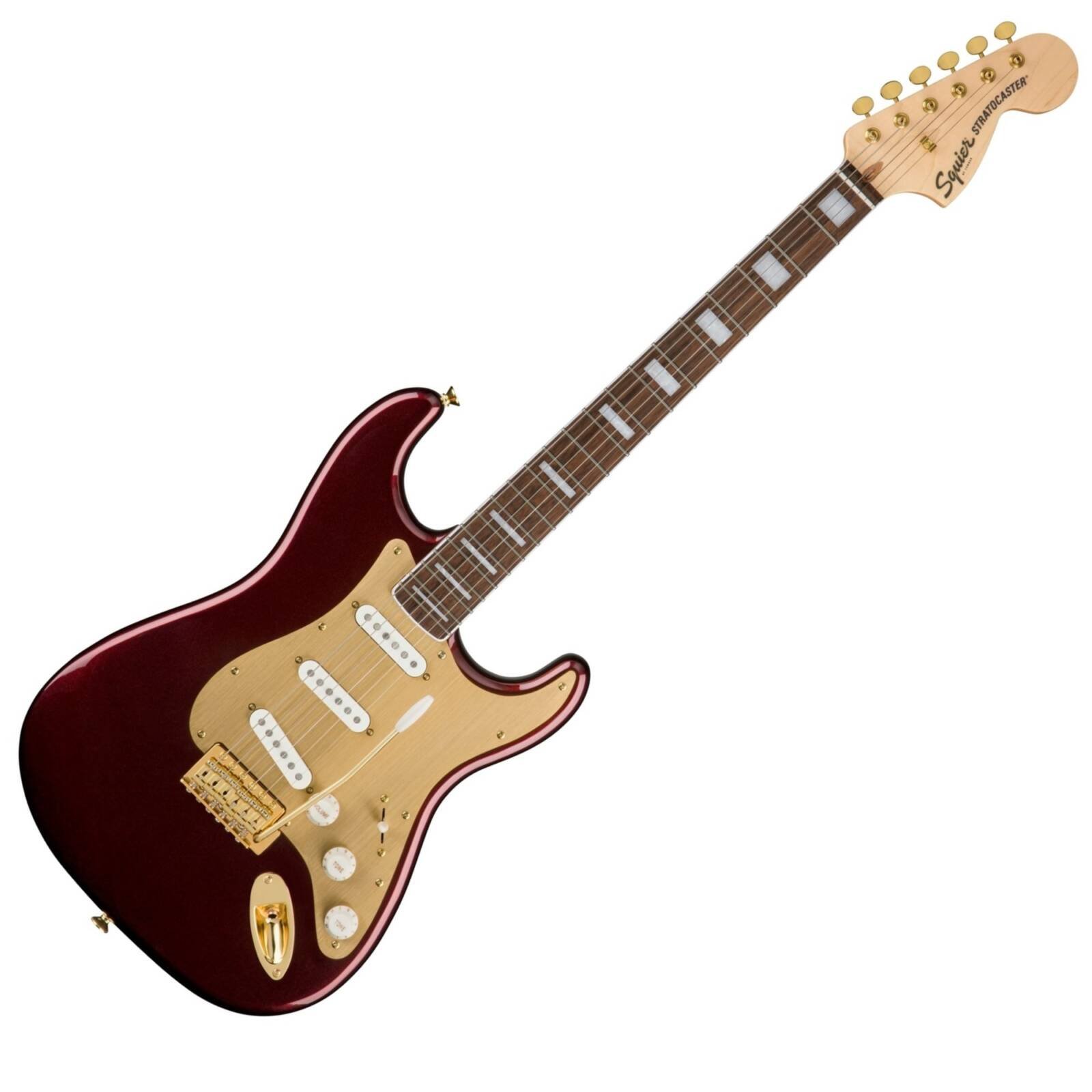 Squier stratocaster deals gold