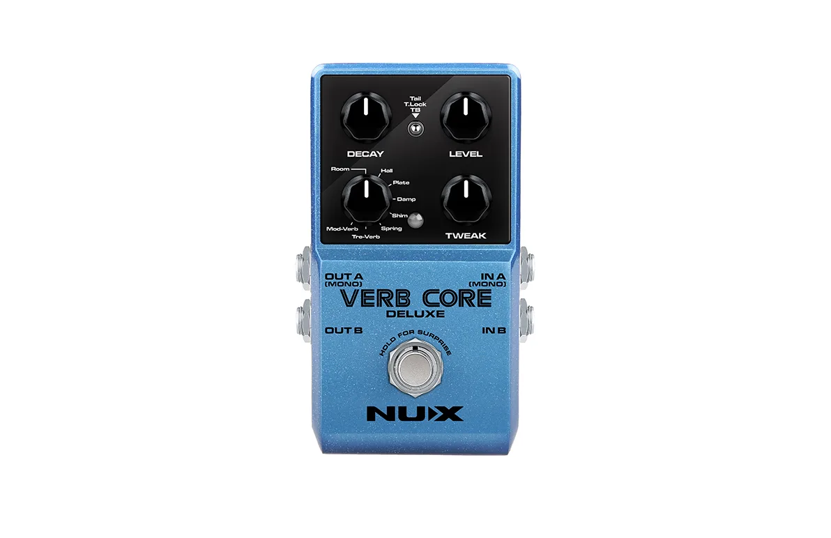 Nux Verb Core Deluxe Reverb Pedal - The Guitar Gallery, Auckland
