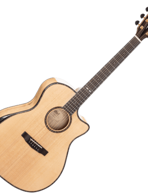 Cort GA-MY Bevel Grand Regal Electro-Acoustic Guitar w/Gig Bag