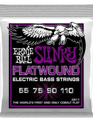 Ernie Ball Power Slinky Cobalt Flatwound 55-110