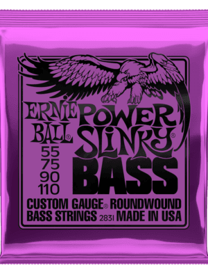 Ernie Ball Power Slinky Bass Guitar Strings Gauge 55-110