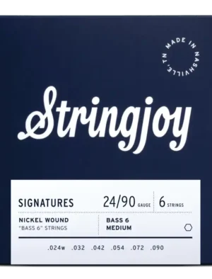Stringjoy - (24-90) - Bass VI Nickel Wound Electric Guitar Strings