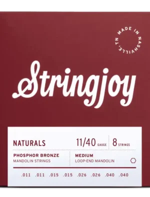 Stringjoy - (11-40) Naturals - Phosphor Bronze Mandolin Strings