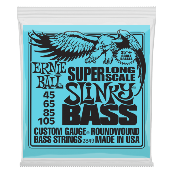 Ernie Ball Super Long Scale Bass Strings - 45-105