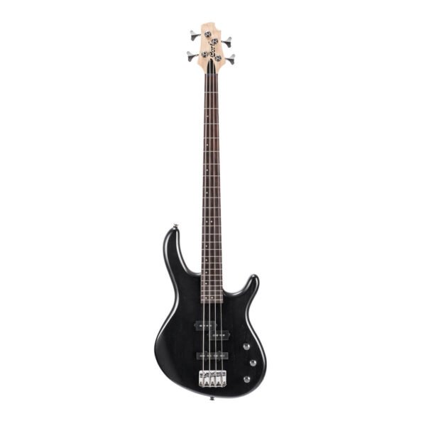 Cort Action PJ Bass w/ Gig Bag - Open Pore Black