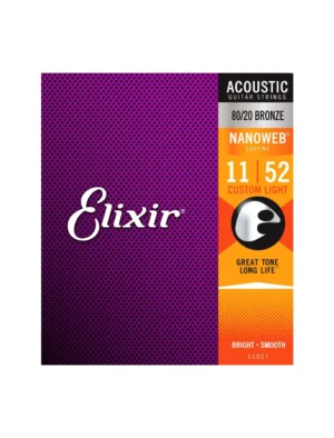 Elixir Nanoweb 80/20 Bronze 11-52