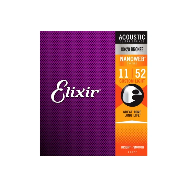 Elixir Nanoweb 80/20 Bronze 11-52