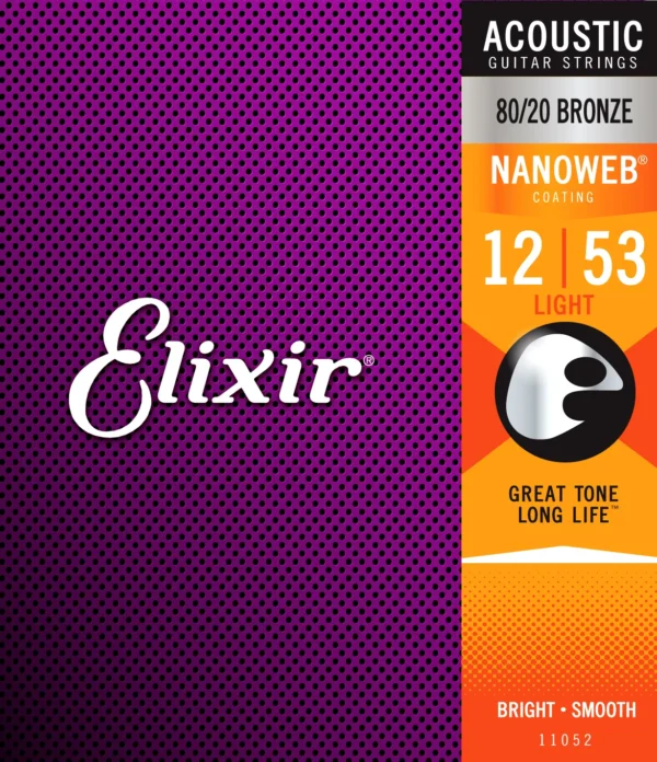 Elixir Nanoweb 80/20 Bronze 12-53