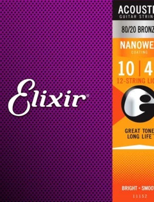 Elixir Nanoweb 80/20 Bronze 12-String 10-47