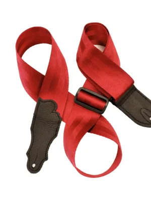 Franklin - Red Nylon Seatbelt / Black Stitching
