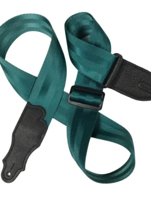 Franklin - Teal Nylon Seatbelt Strap / Black Stitching