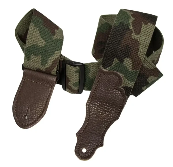 Franklin - 2" Camouflage Cotton - Chocolate End Tab