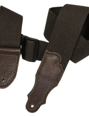 Franklin - 2" Chocolate Cotton / Chocolate End Tab