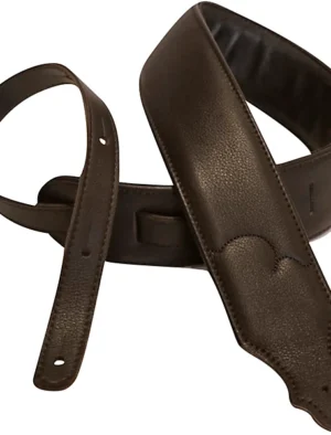 Franklin - 2.5" Padded Chocolate Leather / Chocolate Stitch