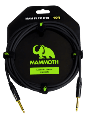 Mammoth G10 Straight 10ft Guitar Cable