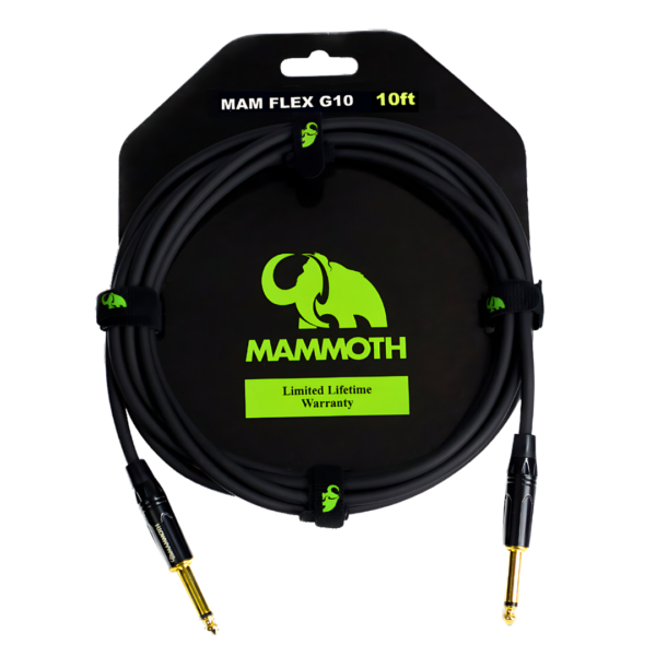 Mammoth G10 Straight 10ft Guitar Cable