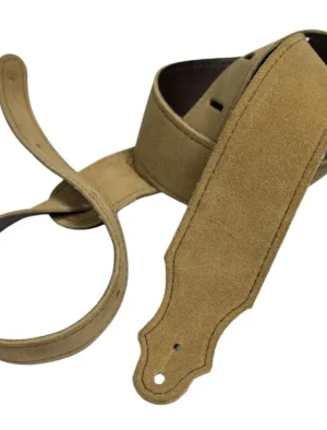 Franklin - 2" Honey Suede / Leatherette Backing