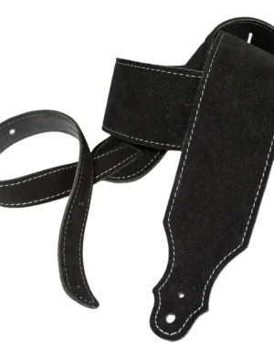 Franklin - 2.5" Black Suede / Leatherette Backing