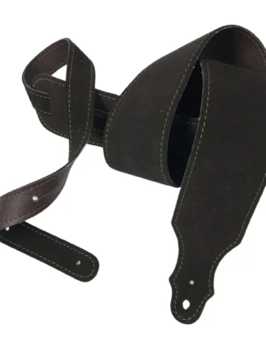 Franklin - 2.5" Chocolate Suede / Leatherette Backing