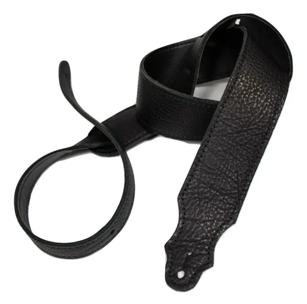 Franklin Strap - Cotton Guitar Strap - Glove Leather End Tab