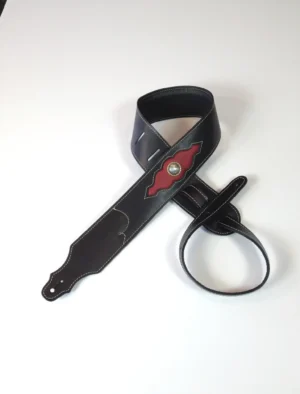 Franklin - 2.5" Black Ball-Glove & Red Leather / Concho