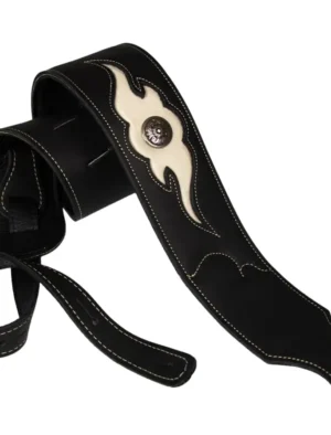 Franklin - 3" Black Ball-Glove & Cream Leather / Concho