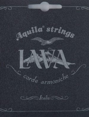 Aquila Lava Series Soprano Ukulele Strings Black Nylon