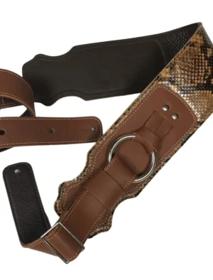 Franklin - 3.5" Bass w/Ring / Cognac Snakeskin