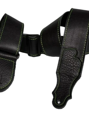 Franklin - Deluxe 60 2" Leather Strap w/Slider / Green Stitching