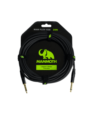 Mammoth G20 Straight 20ft Guitar Cable