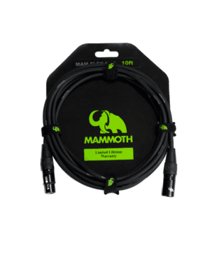 Mammoth Flex 10ft Mic Cable
