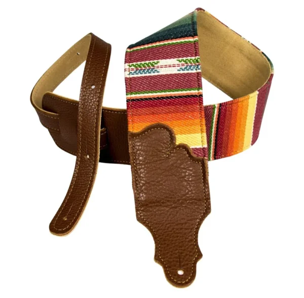 Franklin - 3" Saddle Blanket / Suede Back / Caramel Leather End Tab