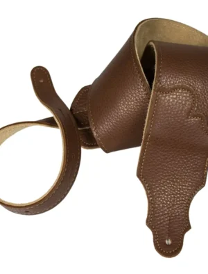 Franklin - 3" Caramel Glove Leather / Gold Stitching