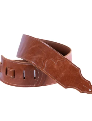 Franklin - 3" Cognac Jackson Hole Leather / Contrast Stitch