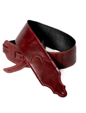 Franklin - 3" Oxblood Jackson Hole Leather / Contrast Stitch