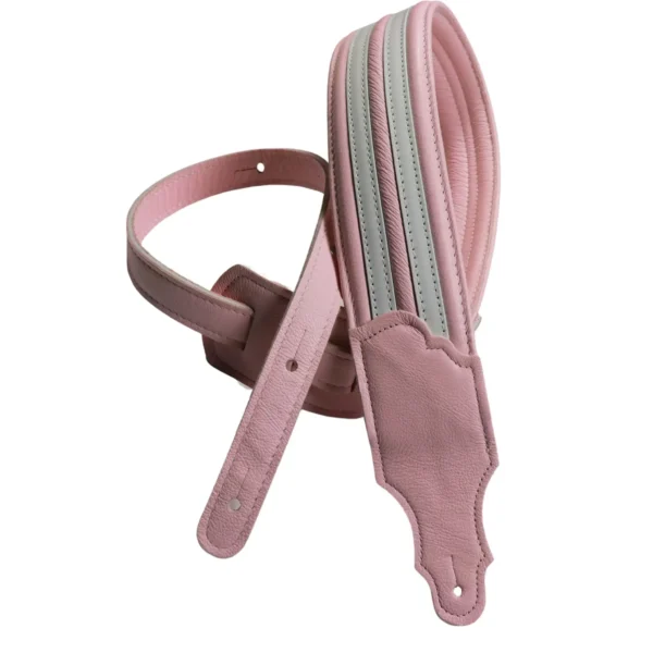 Franklin - 2.5" Padded Hot Rod Guitar & Bass Strap - Pink