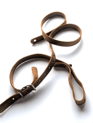 Franklin - 5/8" Olive Suede Mandolin Strap