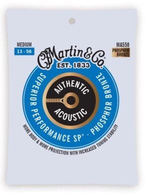 Martin Authentic Acoustic SP Phosphor Strings Medium Gauge .013 - .056