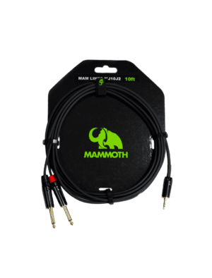 Mammoth TRS 3.5mm-2x TS 10ft