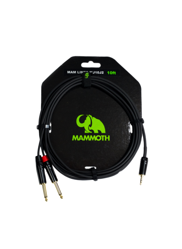 Mammoth TRS3.5mm-2xTS 10ft