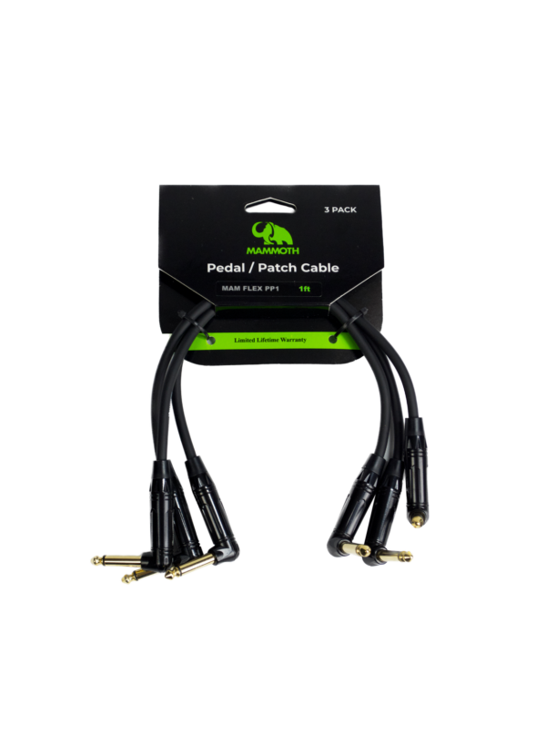 Mammoth Flex Patch Cable 1ft x3