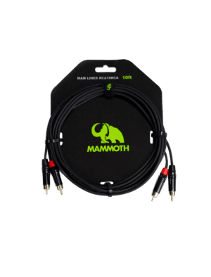 Mammoth 2xRCA-2xRCA 10ft