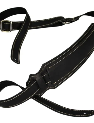Franklin - Black Glove Leather Vintage Strap