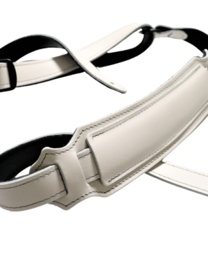 Franklin - White Bison Leather Vintage Strap