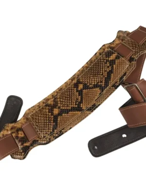 Franklin - 3.5" Vintage Bass w/ Cognac Snakeskin