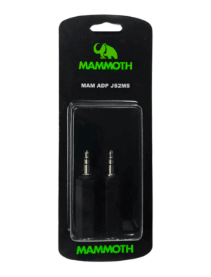 Mammoth Adaptor 1/4 Stereo to 1/8 Stereo - 2 Pack