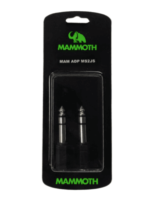 Mammoth Adaptor 1/8 Stereo to 1/4 Stereo - 2 Pack